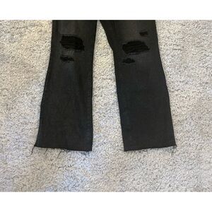 Fashion Nova Black Distressed Denim Jeans, Plus size 16